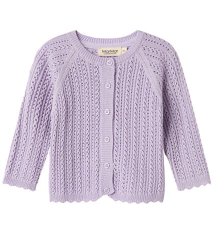 MarMar Cardigan - Totti - Wool/Cotton - Amethyst MarMar Cardigan - Totti - Wool/Cotton - Amethyst