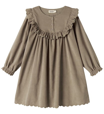 MarMar Dress - Corduroy - Delina - Mud MarMar Dress - Corduroy - Delina - Mud