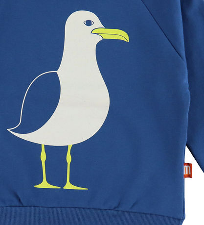 DYR-Cph Sweatshirt - Animal Bellow - Ocean Blue Bauch