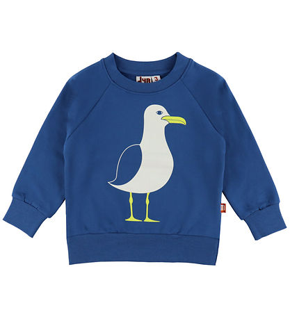 DYR-Cph Sweatshirt - Animal Bellow - Ocean Blue Bauch
