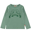 DYR-Cph Blouse - Dierlijk afval - Sage Zeeschildpad