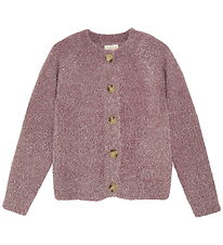 Creamie Cardigan - Knitted - Glitter - Crushed Berry Creamie Cardigan - Knitted - Glitter - Crushed Berry