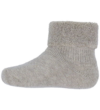 MP Socks - Terrycloth - 3-Pack - Light Brown Melange