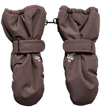 Hummel Mittens - Tex - HmlMini - Peppercorn w. Zipper Hummel Mittens - Tex - HmlMini - Peppercorn w. Zipper