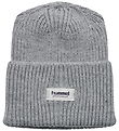 Hummel Beanie - Knitted - Rib - HmlJr - Grey Melange Hummel Beanie - Knitted - Rib - HmlJr - Grey Melange