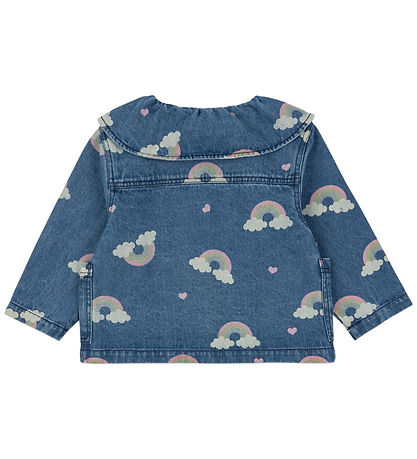 Konges Sløjd Denim Jacket - Denim - Maggot - Rainbow Konges Sløjd Denim Jacket - Denim - Maggot - Rainbow