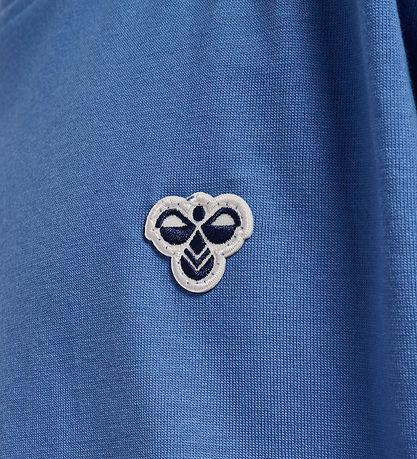 Hummel T-shirt - HmlJR - Dutch Blue w. Logo