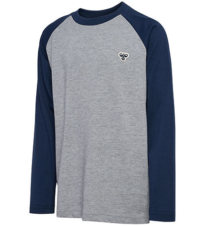Hummel Blouse - HmlJR - Dress Blues w. Logo