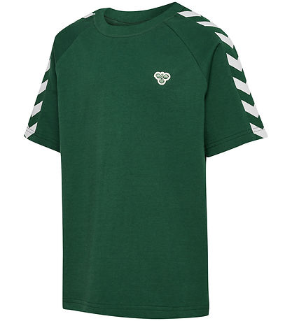 Hummel T-shirt - hmlJR Archive - Dark Green w. Logo Hummel T-shirt - hmlJR Archive - Dark Green w. Logo