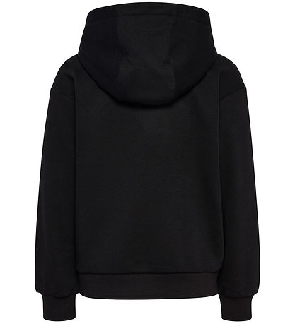 Hummel Cardigan - hmlJR Loose Zip - Black w. Logo