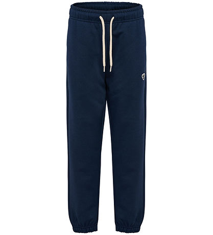 Hummel Sweatpants - HmlJR - Dress Blues w. Logo Hummel Sweatpants - HmlJR - Dress Blues w. Logo