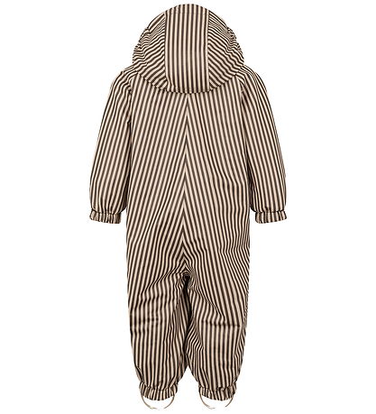 MarMar Rainsuit M Fleece - PU - Orion - Brown Stripe