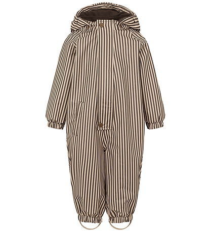 MarMar Rainsuit M Fleece - PU - Orion - Brown Stripe