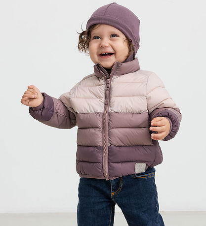 MarMar Puffer Jacket - Owe - Plum Shadow Block MarMar Puffer Jacket - Owe - Plum Shadow Block