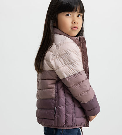 MarMar Puffer Jacket - Owe - Plum Shadow Block MarMar Puffer Jacket - Owe - Plum Shadow Block