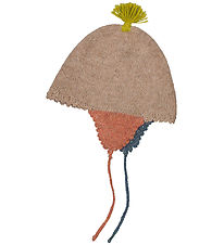 MarMar Beanie - Wool - Ayasa - Brown/Multicolour MarMar Beanie - Wool - Ayasa - Brown/Multicolour