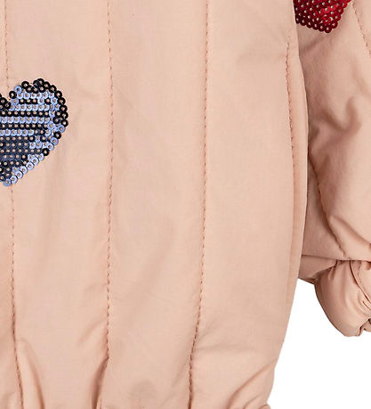 Konges Sløjd Thermo Jacket - Juno Sequin Bomber - Cameo Rose