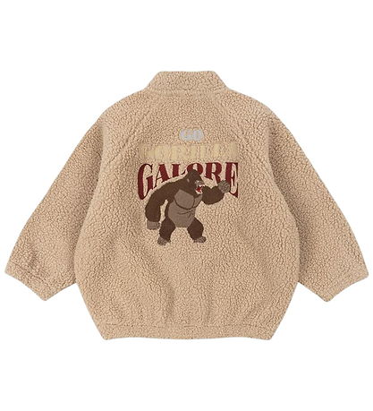 Konges Sløjd Fleece Jacket - Jazz Teddy - Oxford Tan