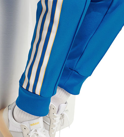 Pantalon adidas Originals - Real Madrid - Blue Bird/Blanc