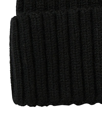 Name It Beanie - Rib - Knitted - NkmMab - Black