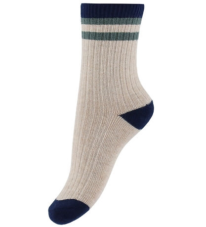 Konges Sløjd Socks - 2-Pack - Rib - Navy Stripe