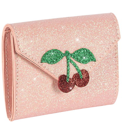 Konges Sløjd Wallet - Love Letters - Pink Glitter Konges Sløjd Wallet - Love Letters - Pink Glitter