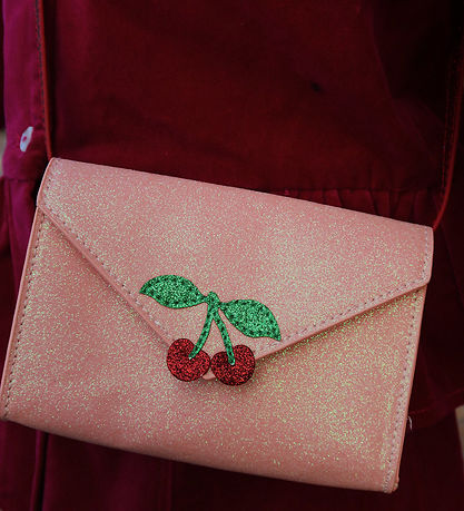 Konges Sløjd Wallet - Love Letters - Pink Glitter Konges Sløjd Wallet - Love Letters - Pink Glitter