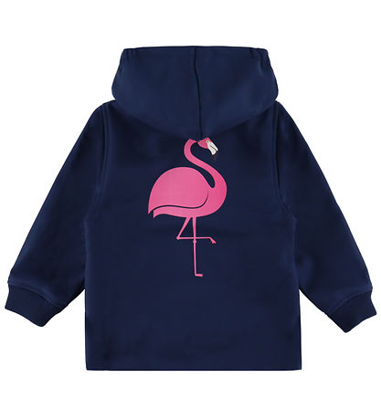 DYR-Cph Softshell Jacket - Wildlife - Navy w. Flamingo
