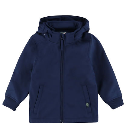 DYR-Cph Softshelljassen - Wilde dieren - Navy m. Neushoorn