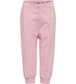Hummel Sweatpants - hmlMini Reg - Pink Nectar Hummel Sweatpants - hmlMini Reg - Pink Nectar