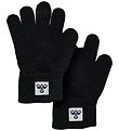 Hummel Gloves - 2-Pack - Knitted - HmlJr - Black Hummel Gloves - 2-Pack - Knitted - HmlJr - Black