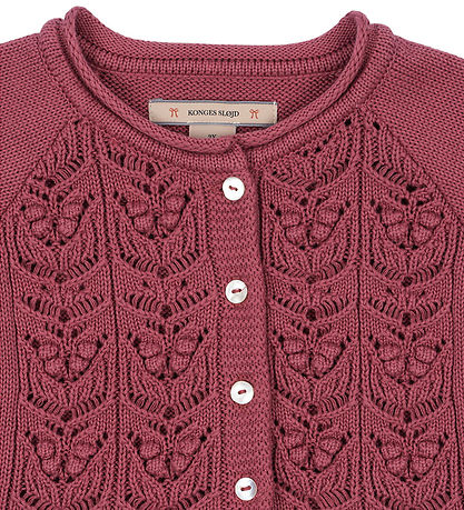 Konges Sløjd Cardigan - Knitted - Cabby - Deco Rose