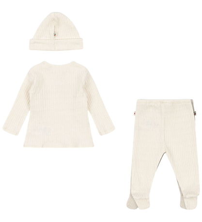 Konges Sløjd Set - Rib - Nia - Cherry w. Pointelle Konges Sløjd Set - Rib - Nia - Cherry w. Pointelle
