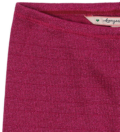 Konges Sløjd Leggings - Roli - Sangria w. Glitter