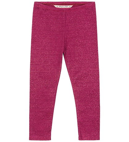 Konges Sløjd Leggings - Roli - Sangria w. Glitter