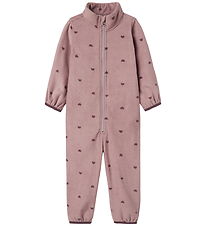 Name It Fleece Pak - NmnSpektra - Woodrose m. Harten Name It Fleece Pak - NmnSpektra - Woodrose m. Harten