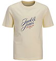 Jack & Jones T-shirt - JorInwood - Antique White/JNR Jack & Jones T-shirt - JorInwood - Antique White/JNR