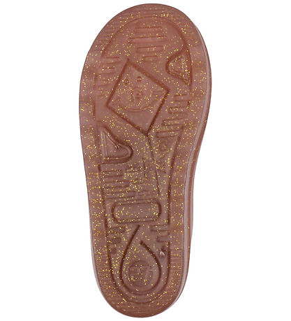 Bottes Thermiques av. Brillant En Fant - Rose Taupe Bottes Thermiques av. Brillant En Fant - Rose Taupe