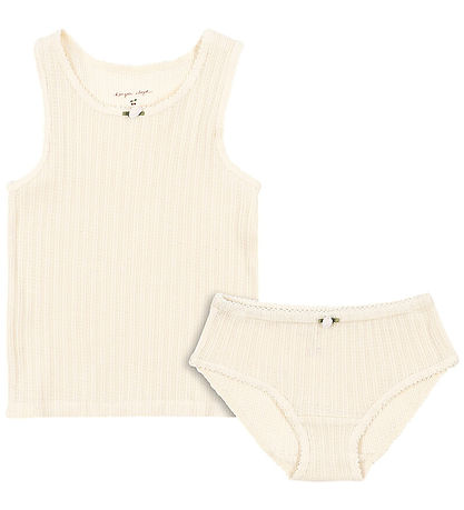 Sous-vêtements Konges Sløjd - Rib - Papin - Antique White Sous-vêtements Konges Sløjd - Rib - Papin - Antique White