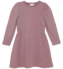 Minymo Dress - Glitter - Rib - Rose Brown Minymo Dress - Glitter - Rib - Rose Brown