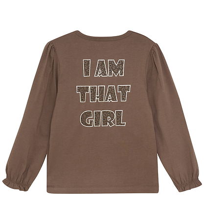 Blouse Minymo - Chocolate Puce Blouse Minymo - Chocolate Puce