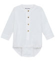 Minymo Bodysuit l/s - Snow White Minymo Bodysuit l/s - Snow White