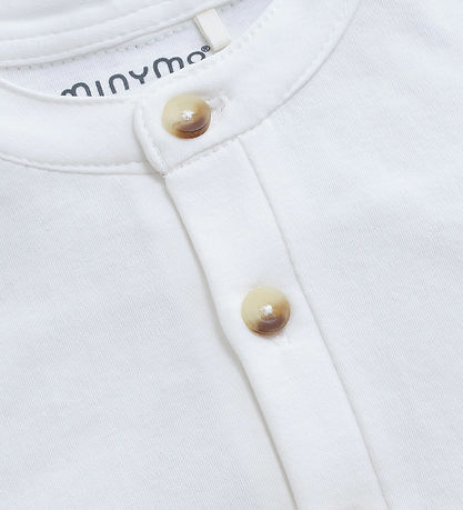 Body m/l Minymo - Blanc comme neige Body m/l Minymo - Blanc comme neige