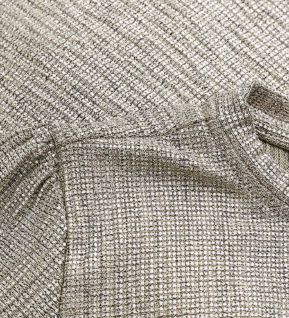 Minymo Bluse - Glitter - Silber