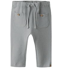 Lil' Atelier Joggebukser - NbmLuno - Ultimate Grey Lil' Atelier Joggebukser - NbmLuno - Ultimate Grey