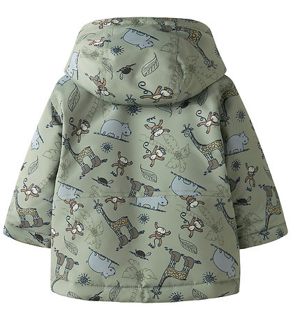 Name It Winter Coat - NbmMax - Shadow/Jungle