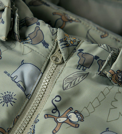 Name It Winter Coat - NbmMax - Shadow/Jungle