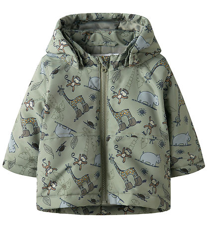 Name It Winter Coat - NbmMax - Shadow/Jungle