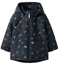 Name It Winter Coat - NmmMax - Dark Sapphire/Transportation Name It Winter Coat - NmmMax - Dark Sapphire/Transportation