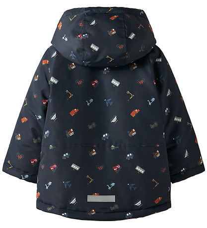 Veste d'Hiver Name It - NmmMax - Dark Sapphire/Transport Veste d'Hiver Name It - NmmMax - Dark Sapphire/Transport